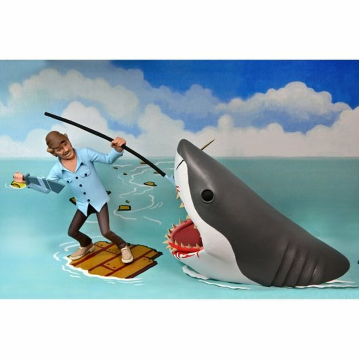 Action Figure Neca Quint y Jaws Casual