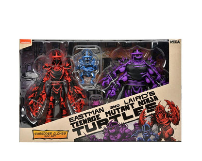 NECA Teenage Mutant Ninja Turtles (Mirage Comics) Actionfiguren Shredder Clones Box Set 18cm