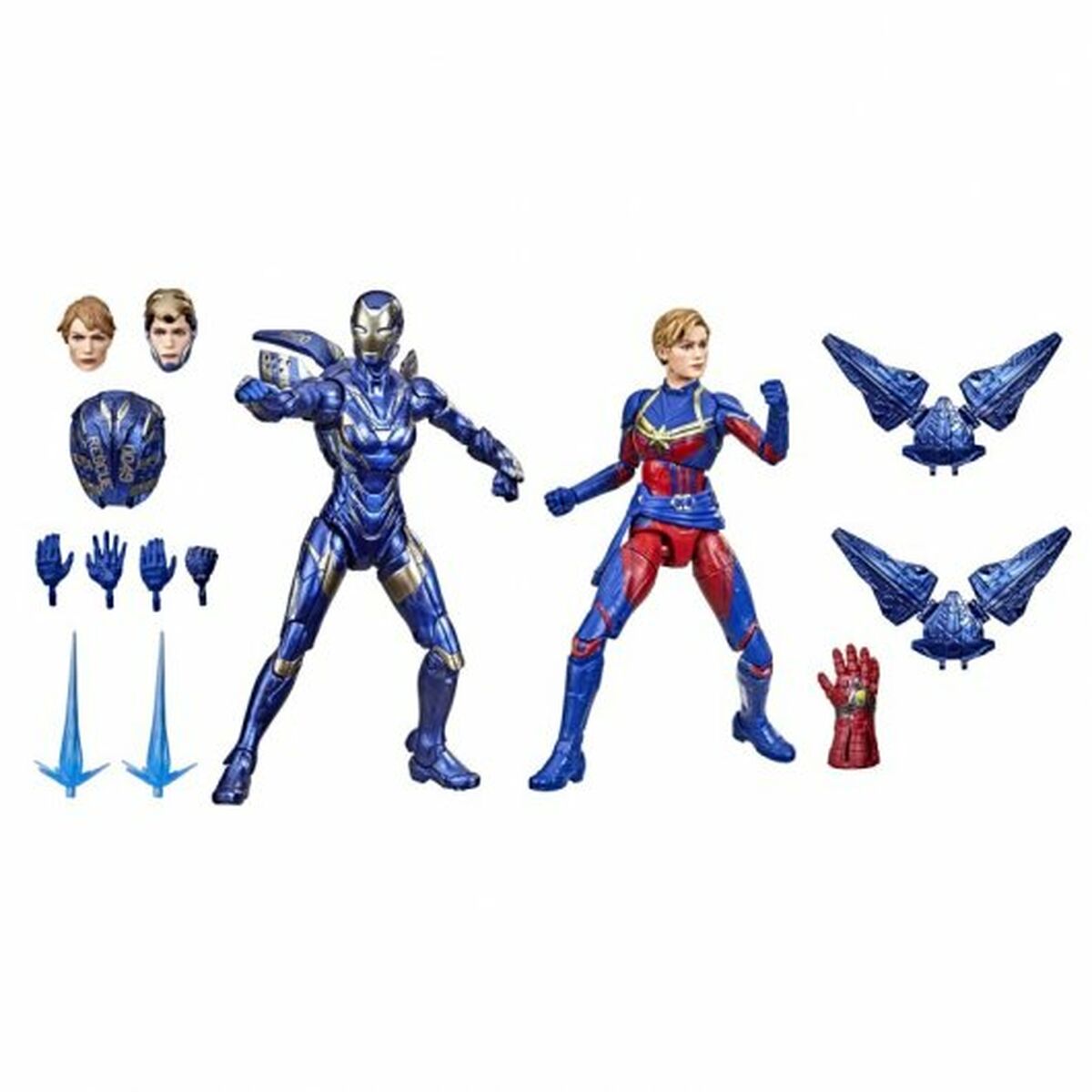 Marvel Legends Avengers: Endgame Actionfiguren Captain Marvel & Rescue Armor 15cm