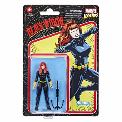 Marvel Legends Retro Collection Actionfigur Black Widow 10cm