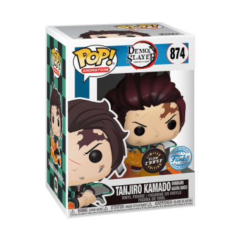 Funko Pop! Animation 874 Demon Slayer: Kimetsu no Yaiba Tanjiro Kamado CHASE 9cm