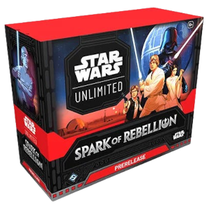 STAR WARS: UNLIMITED - SPARK OF REBELLION PRERELESE BOX - ENG.