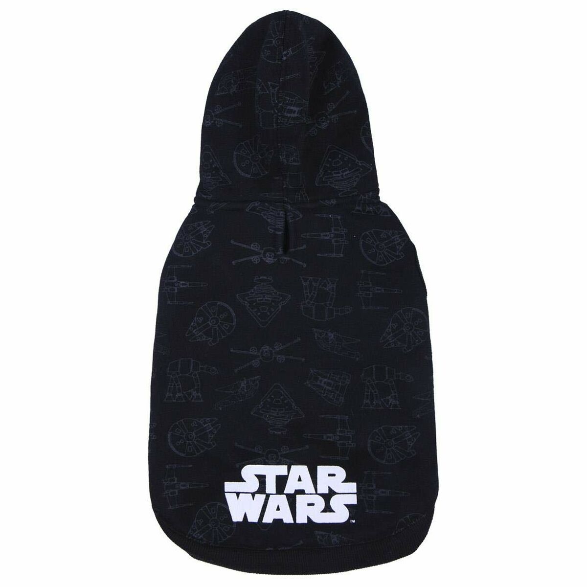 Hundepulli Star Wars XS Schwarz