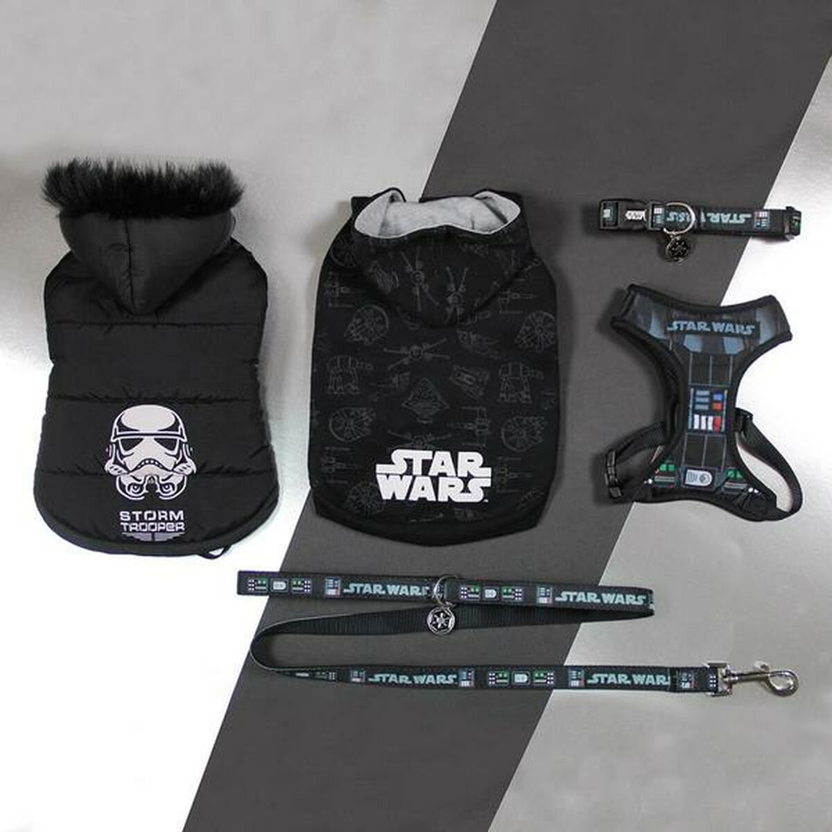 Hundehalsband Star Wars XXS/XS Schwarz