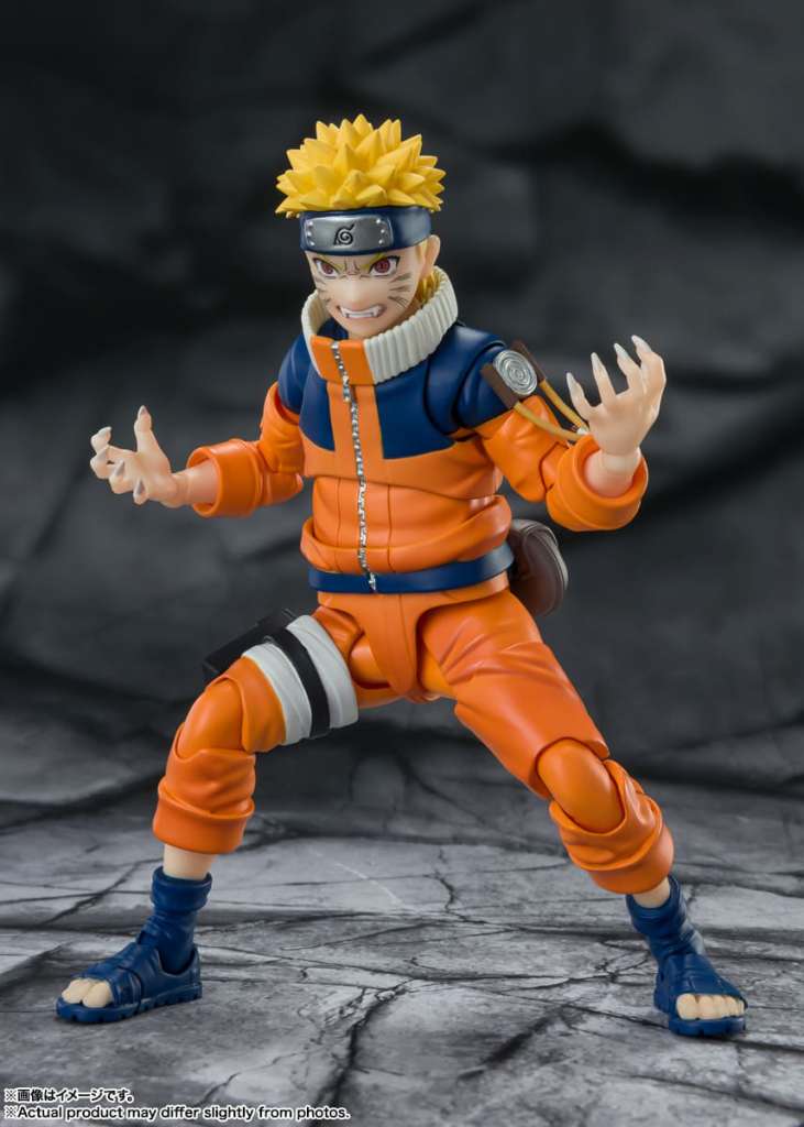 S.H. Figuarts Naruto Actionfigur Naruto Uzumaki Most Unpredictable Ninja 13cm