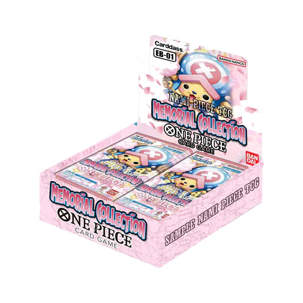 One Piece TCG Card Game - Memorial Collection EB-01 Extra Booster Display (24 Booster) ENG