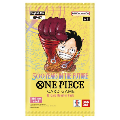 One Piece Card Game TCG OP07 500 YEARS IN THE FUTURE  Booster Display (24 Packs) - ENG