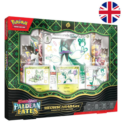 Pokémon TCG SCARLET & VIOLET 4.5 PALDEAN FATES POKÉMON EX PREMIUM COLLECTION Toy-Storage