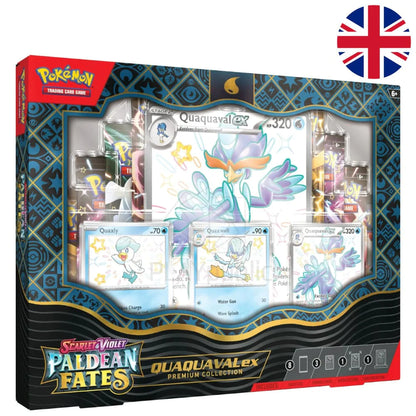 Pokémon TCG SCARLET & VIOLET 4.5 PALDEAN FATES POKÉMON EX PREMIUM COLLECTION Toy-Storage