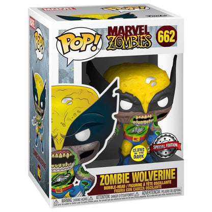 Funko Pop! Marvel Zombies 662 Zombie Wolverine Glow GITD 9cm