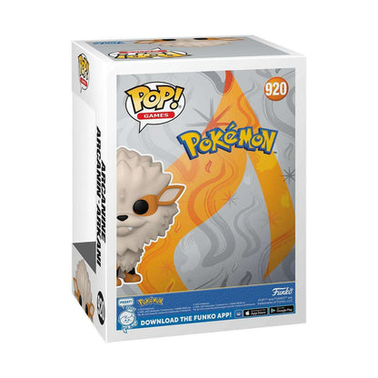 Funko Pop! Games 920 Pokémon Arkani Arcanine (EMEA) 9cm - Toy-Storage