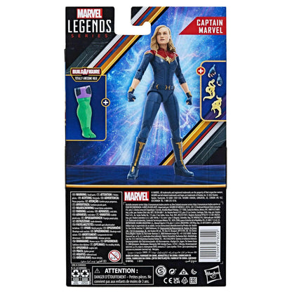 Marvel Legends The Marvels Actionfigur Captain Marvel (BAF: Totally Awesome Hulk) 15cm