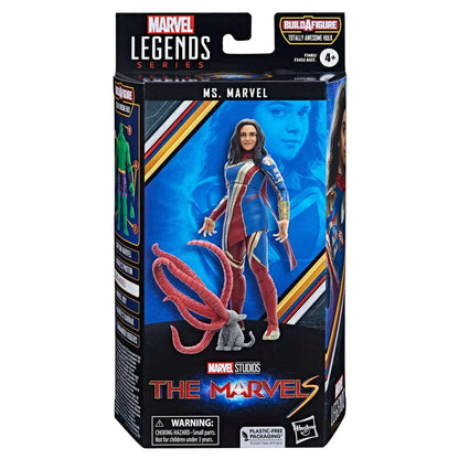 Marvel Legends The Marvels Actionfigur Ms. Marvel (BAF: Totally Awesome Hulk) 15cm