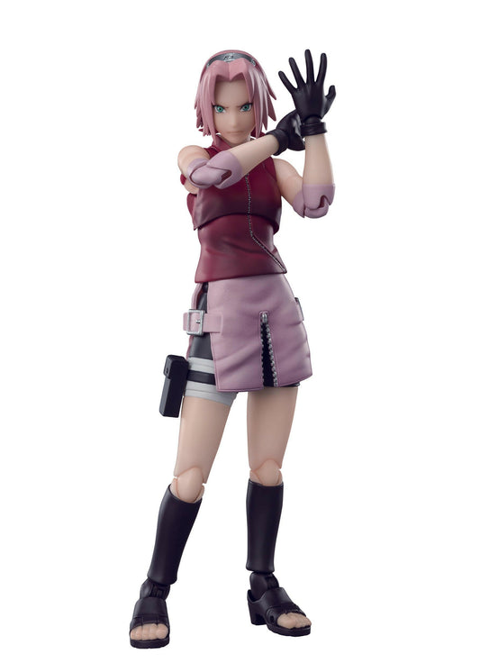 S.H. Figuarts Naruto Shippuden Actionfigur Sakura Haruno Inheritor of Tsunade's indominable will 14cm Tamashii Nations