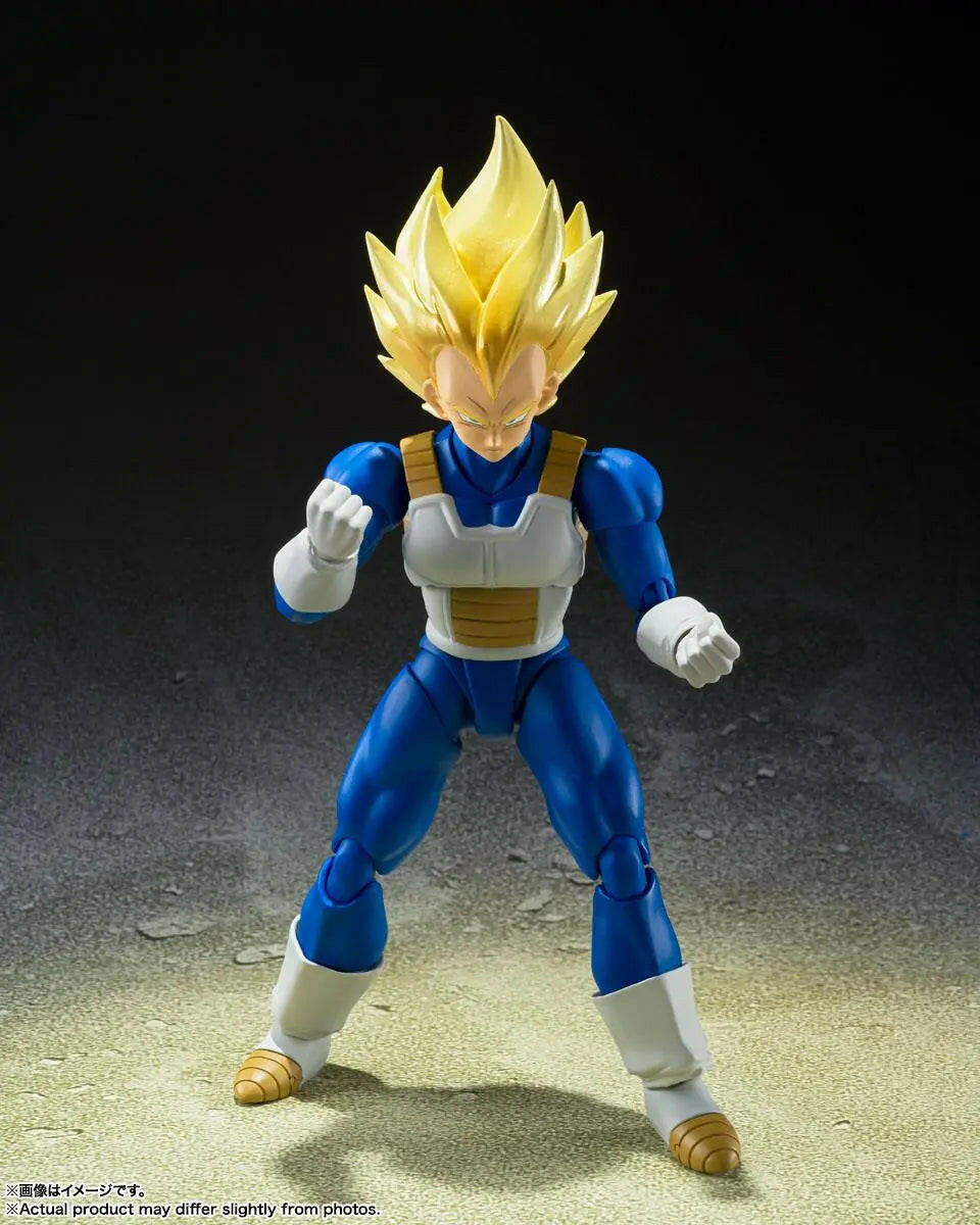 S.H. Figuarts  Dragon Ball Z Actionfigur Super Saiyan Vegeta (Awakened Super Saiyan Blood) 14cm Tamashii Nations