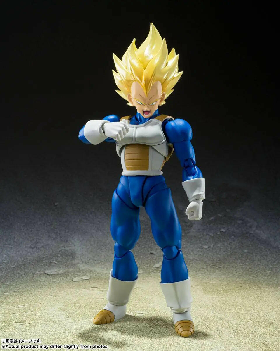 S.H. Figuarts  Dragon Ball Z Actionfigur Super Saiyan Vegeta (Awakened Super Saiyan Blood) 14cm Tamashii Nations