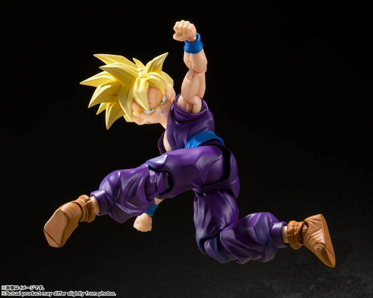 Pre-Order! S.H. Figuarts Dragon Ball Z Actionfigur Super Saiyan Son Gohan - The Warrior Who Surpassed Goku 11cm Tamashii Nations