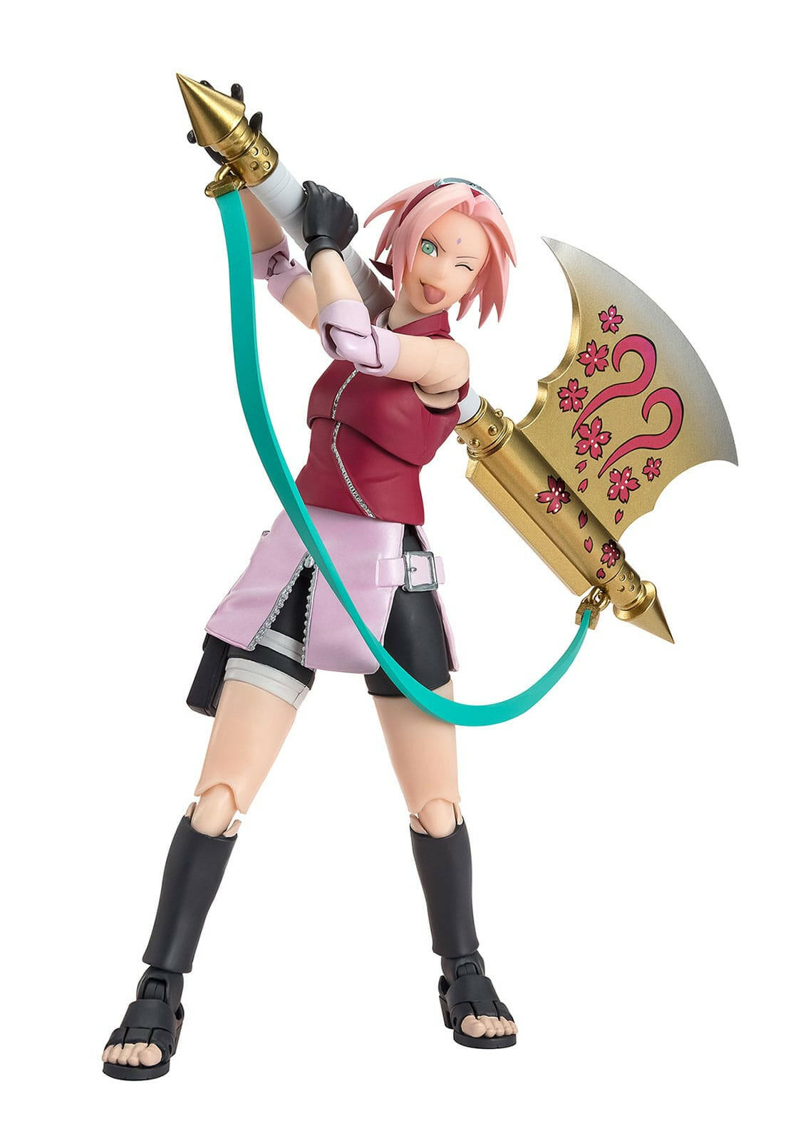 Pre-Order! S.H. Figuarts Naruto Shippuden Actionfigur Sakura Haruno Naruto OP99 Edition 14cm Tamashii Nations