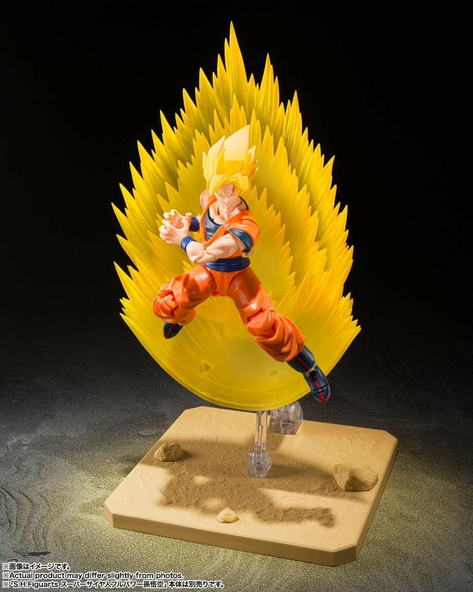 Pre-Order! S.H. Figuarts Dragon Ball Z Zubehör-Set Super Saiyan Son Goku's Effekt Parts Set Teleport Kamehameha
