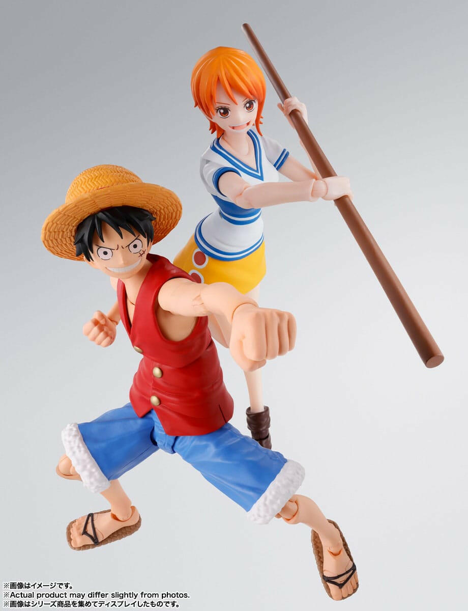 Pre-Order! S.H. Figuarts One Piece Actionfigur Monkey D. Ruffy Romance Dawn 15cm