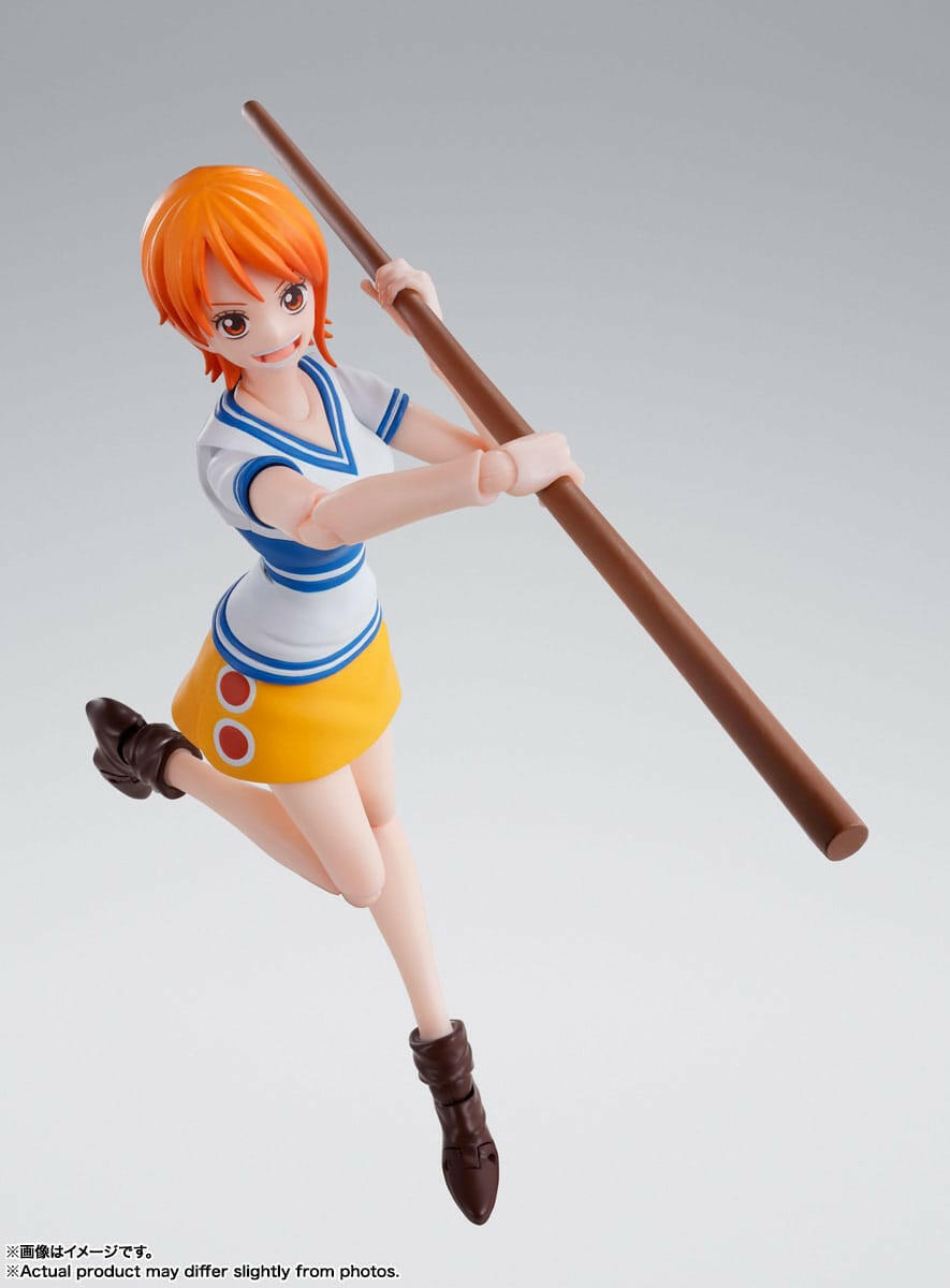 Pre-Order! S.H. Figuarts One Piece Actionfigur Nami Romance Dawn 14cm