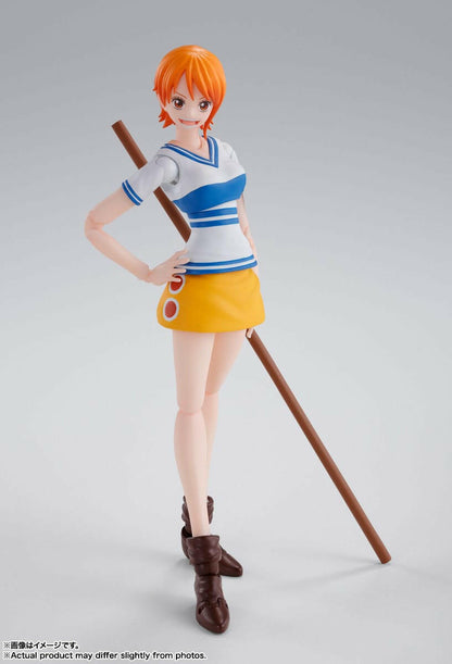 Pre-Order! S.H. Figuarts One Piece Actionfigur Nami Romance Dawn 14cm