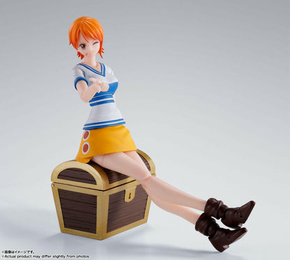 Pre-Order! S.H. Figuarts One Piece Actionfigur Nami Romance Dawn 14cm