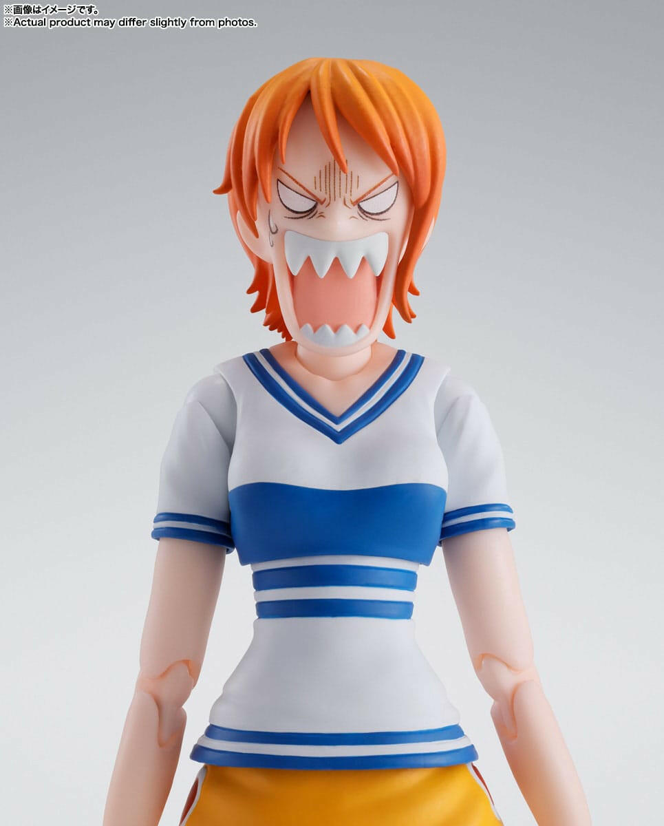 Pre-Order! S.H. Figuarts One Piece Actionfigur Nami Romance Dawn 14cm