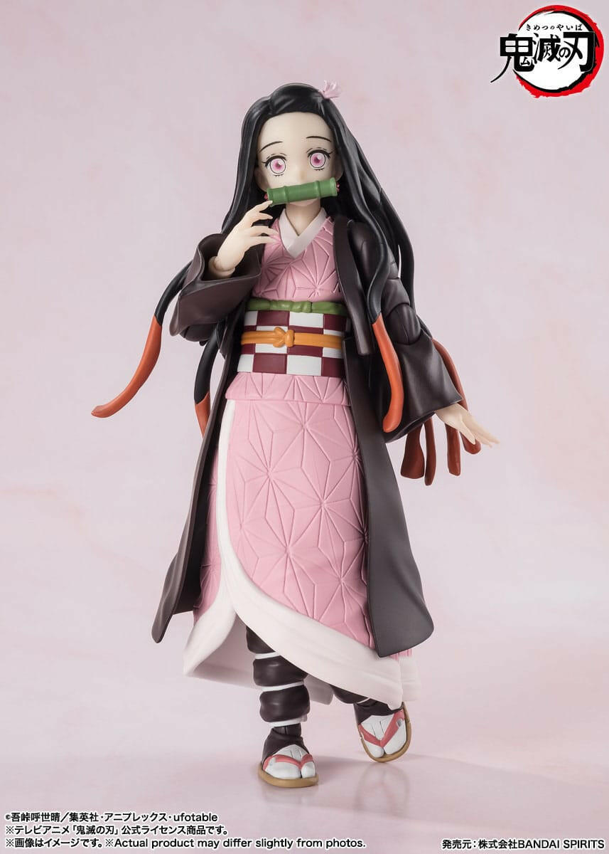 Pre-Order! S.H. Figuarts Demon Slayer: Kimetsu no Yaiba Actionfigur Nezuko Kamado 13cm