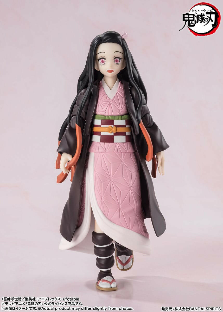 Pre-Order! S.H. Figuarts Demon Slayer: Kimetsu no Yaiba Actionfigur Nezuko Kamado 13cm