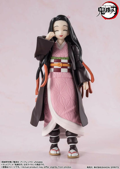 Pre-Order! S.H. Figuarts Demon Slayer: Kimetsu no Yaiba Actionfigur Nezuko Kamado 13cm