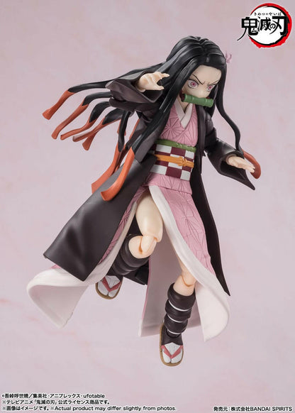 Pre-Order! S.H. Figuarts Demon Slayer: Kimetsu no Yaiba Actionfigur Nezuko Kamado 13cm