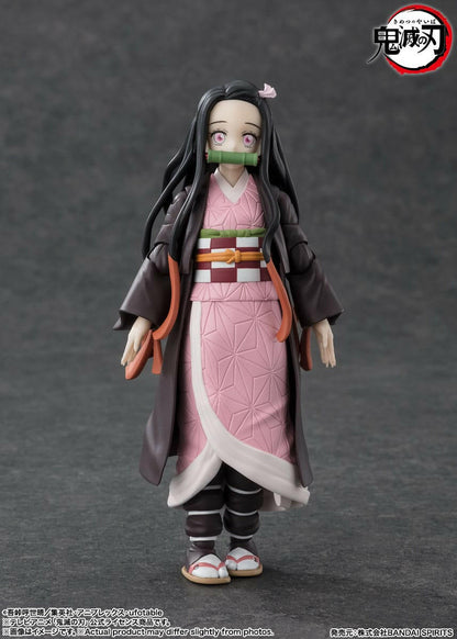 Pre-Order! S.H. Figuarts Demon Slayer: Kimetsu no Yaiba Actionfigur Nezuko Kamado 13cm