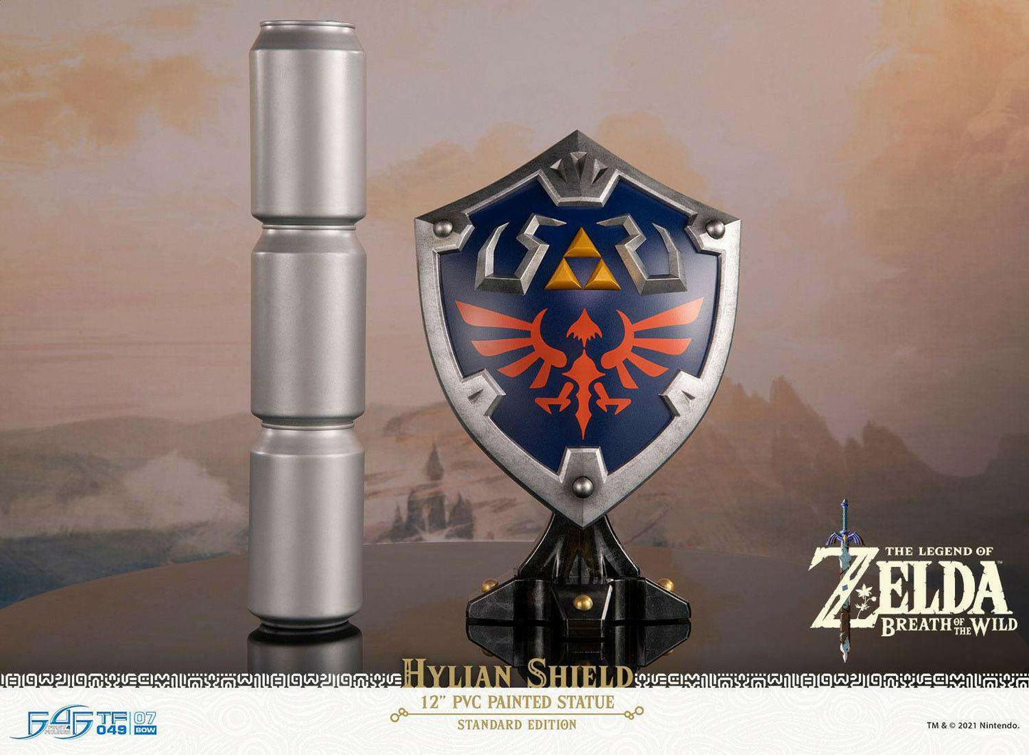 First4Figures The Legend of Zelda Breath of the Wild PVC Statue Hylian Shield Standard Edition 29cm First4Figures