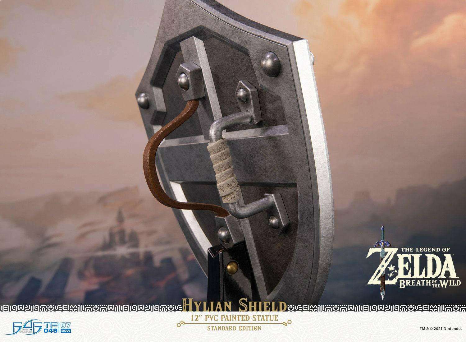 First4Figures The Legend of Zelda Breath of the Wild PVC Statue Hylian Shield Standard Edition 29cm First4Figures