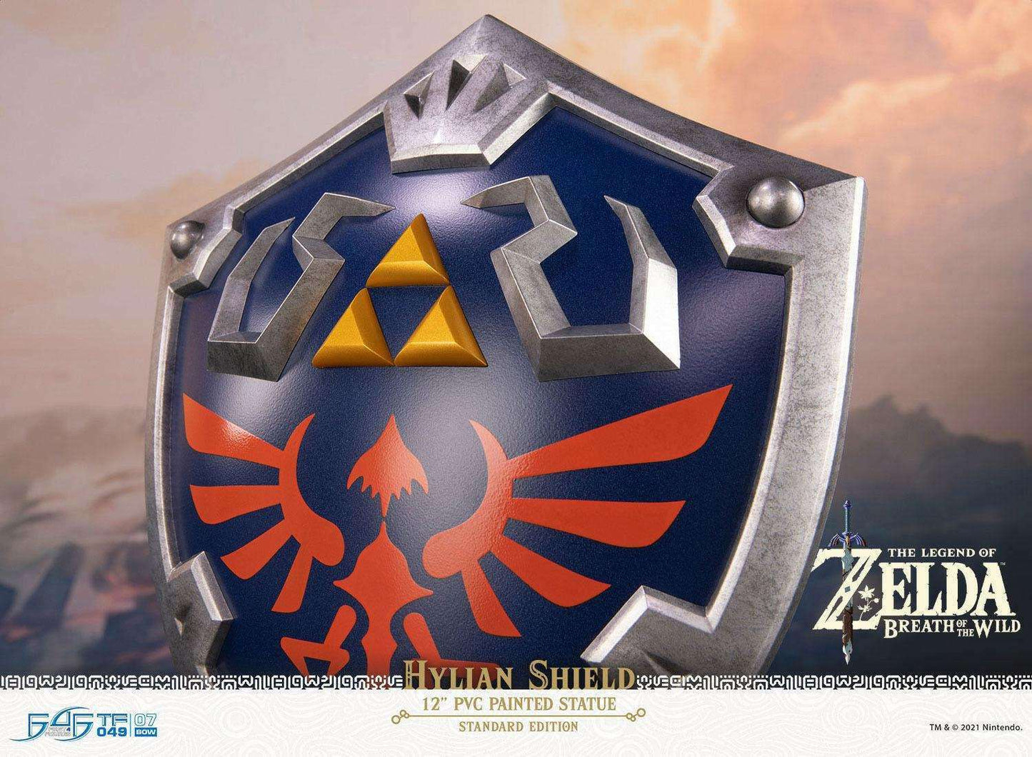 First4Figures The Legend of Zelda Breath of the Wild PVC Statue Hylian Shield Standard Edition 29cm