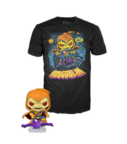 Funko Pop! & Tee Bundle Marvel Animated Spiderman: Hobgoblin Glow-in-the-Dark Funko