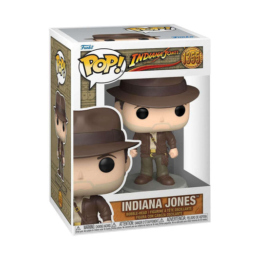 Funko Pop! Movies 1355 Indiana Jones Vinyl Figur Indiana Jones with Jacket 9cm