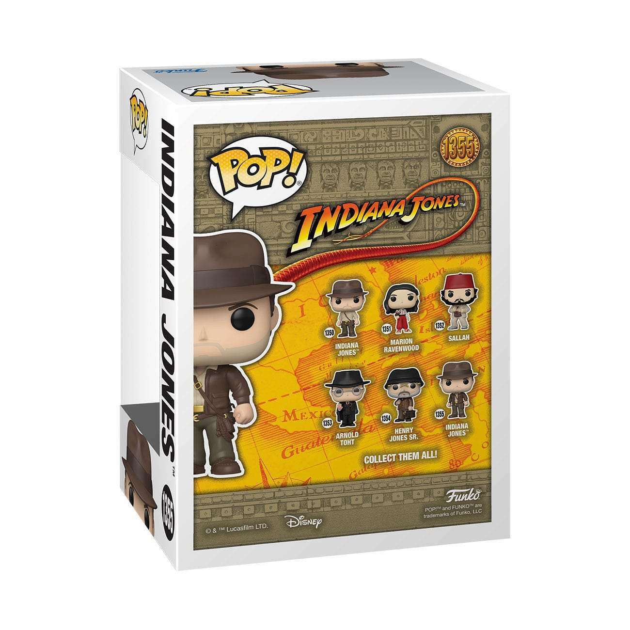 Funko Pop! Movies 1355 Indiana Jones Vinyl Figur Indiana Jones with Jacket 9cm