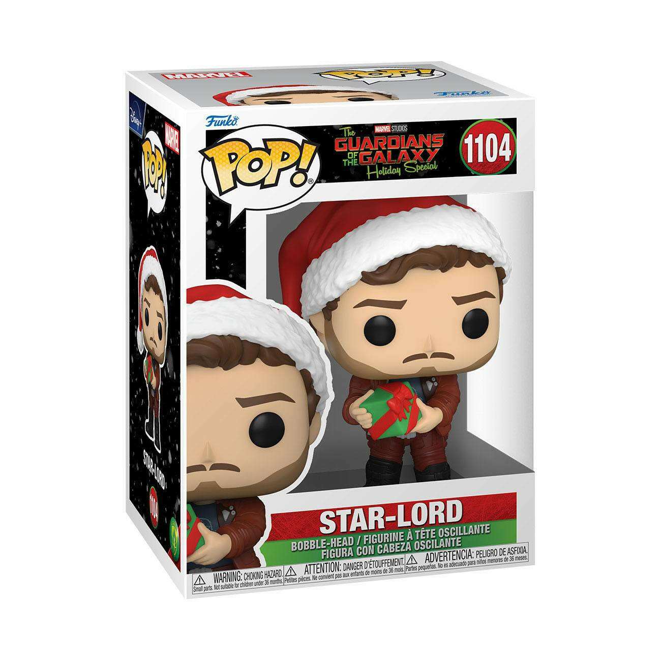 Funko Pop! Marvel 1104 Guardians of the Galaxy Holiday Special Star-Lord 9cm Funko