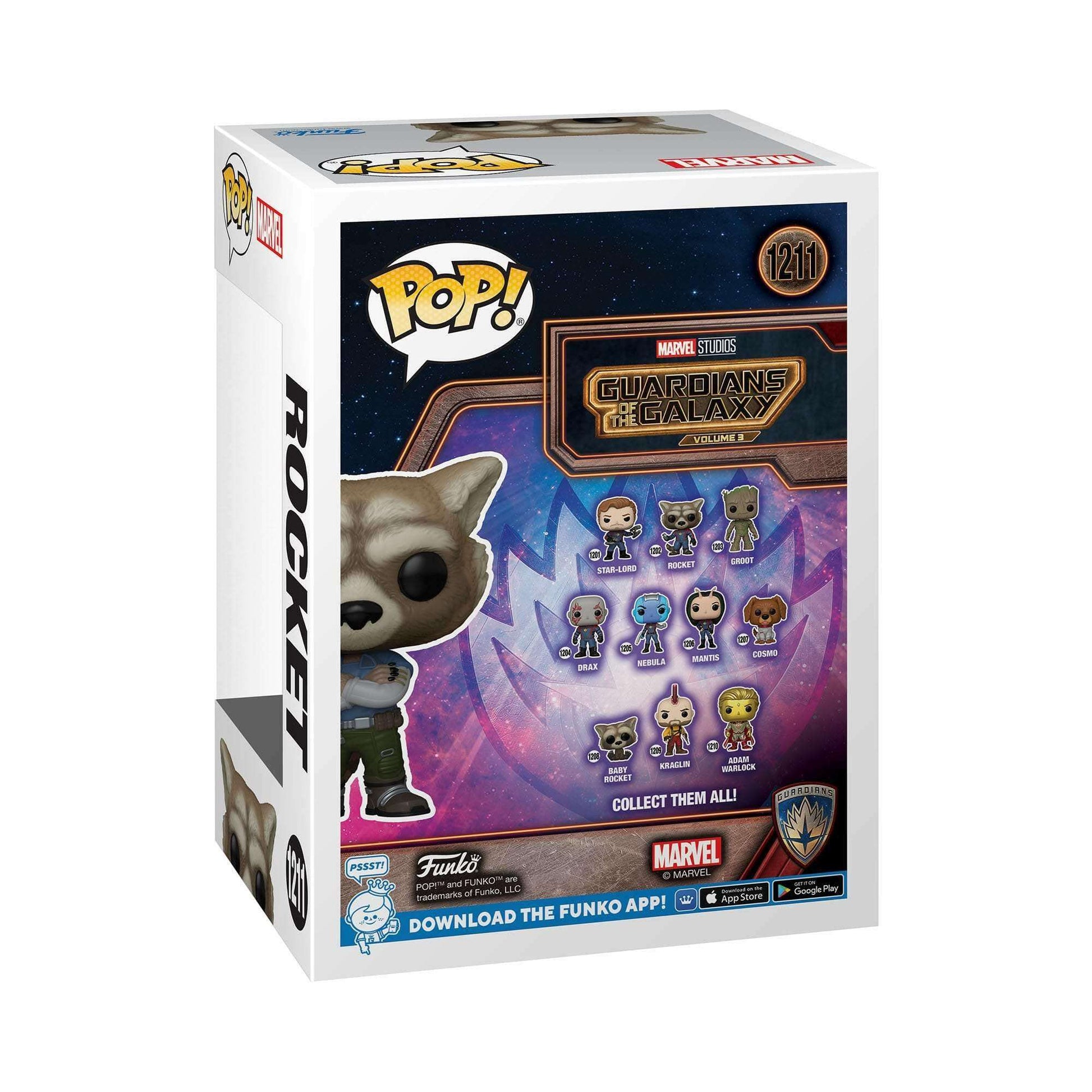 Funko Pop! Marvel 1211 Guardians of the Galaxy Vol. 3 Rocket Special Edition 9cm