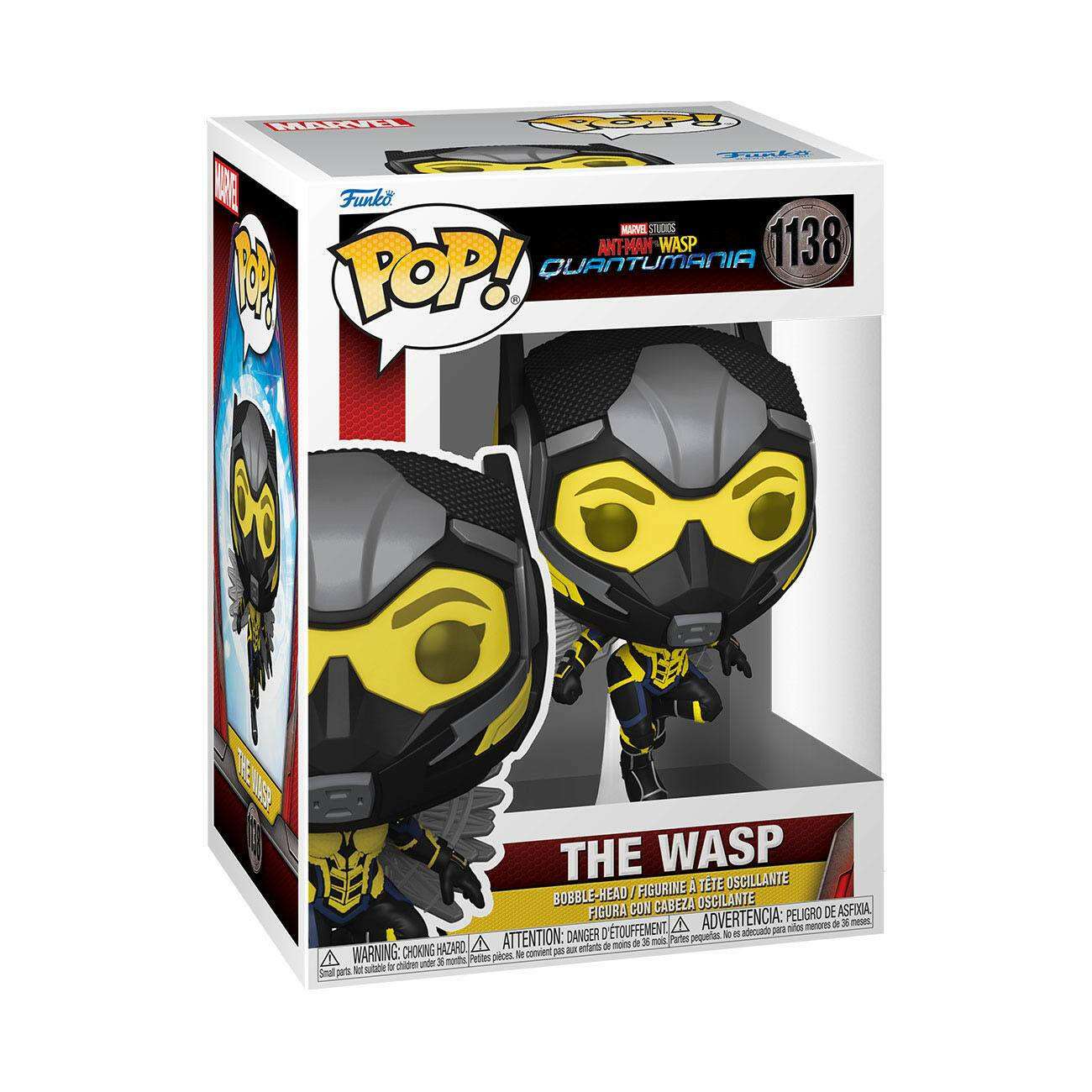 Funko Pop! Marvel 1138 Ant-Man and the Wasp: Quantumania The Wasp 9cm Funko