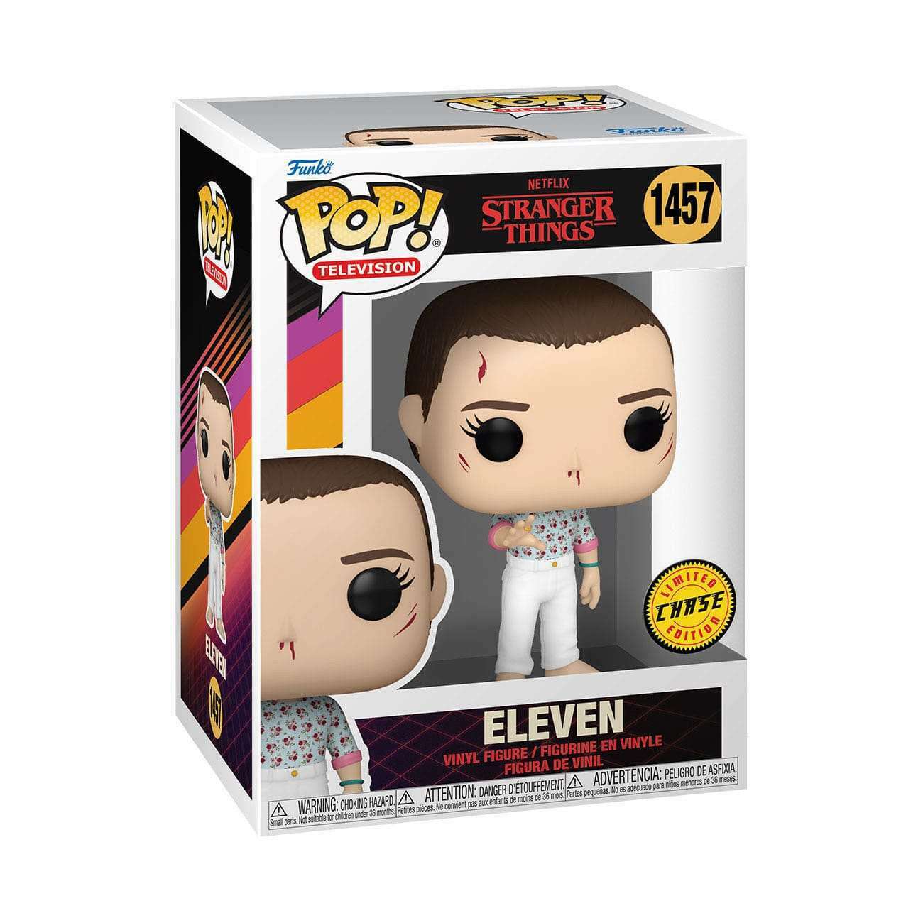 Funko Pop! TV 1457 Stranger Things Finale Eleven CHASE Bundle 9 cm