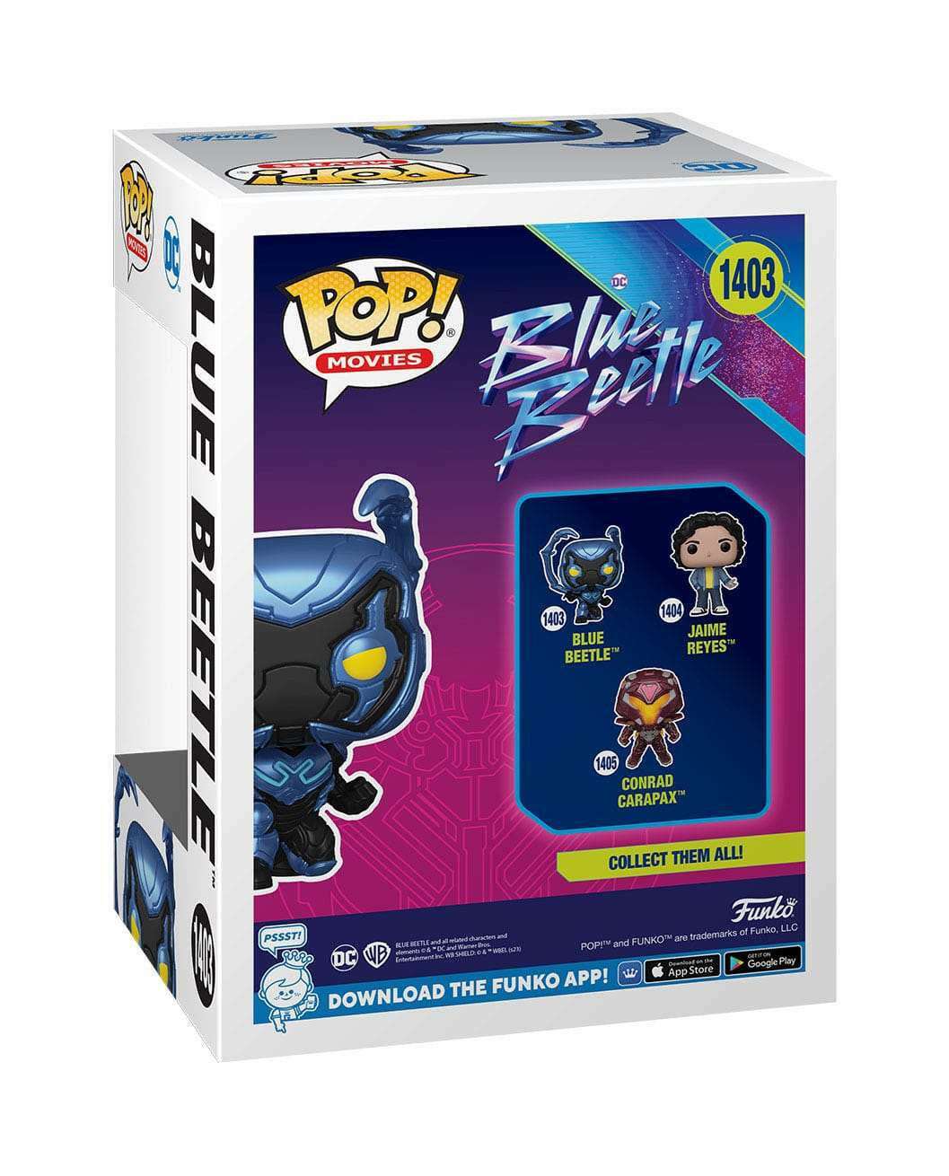 Funko Pop! Movies 1403 DC Blue Beetle 9cm