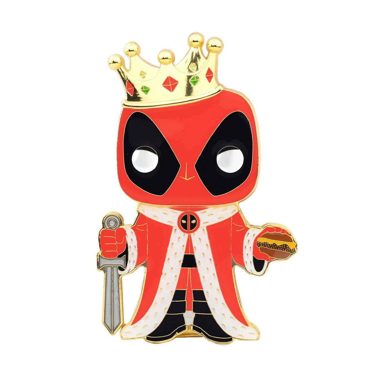 Funko Pop! Pin 01 Ansteck-Pin King Deadpool 10cm Funko