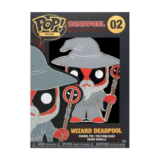 Funko Pop! Pin 02 Ansteck-Pin Wizard Deadpool 10cm Funko