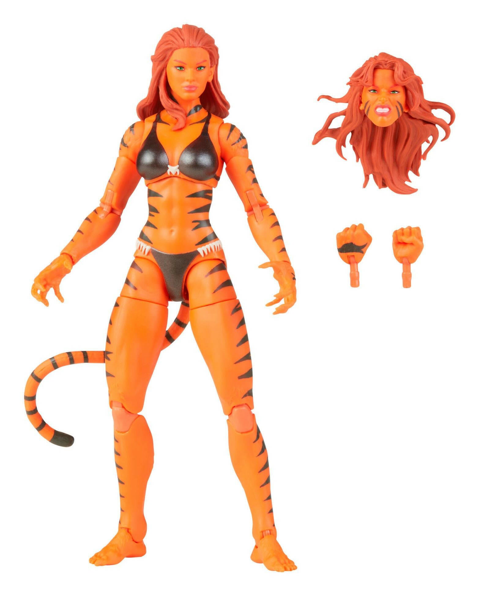 Marvel Legends Retro Actionfigur Marvel's Tigra 15cm Hasbro