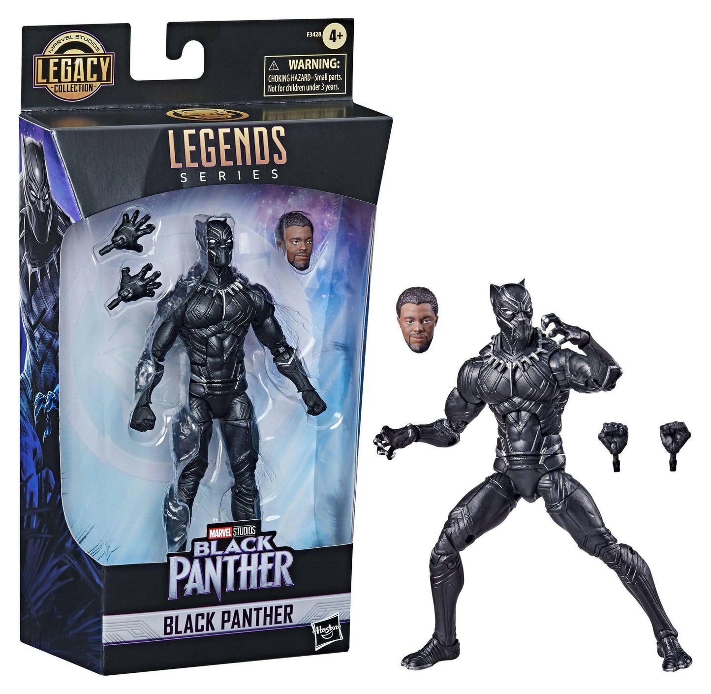 Marvel Legends Black Panther Legacy Collection Actionfigur Black Panther 15cm Hasbro