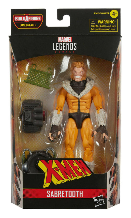Marvel Legends Series X-Men BAF: Bonebreaker Sabretooth 15cm Hasbro