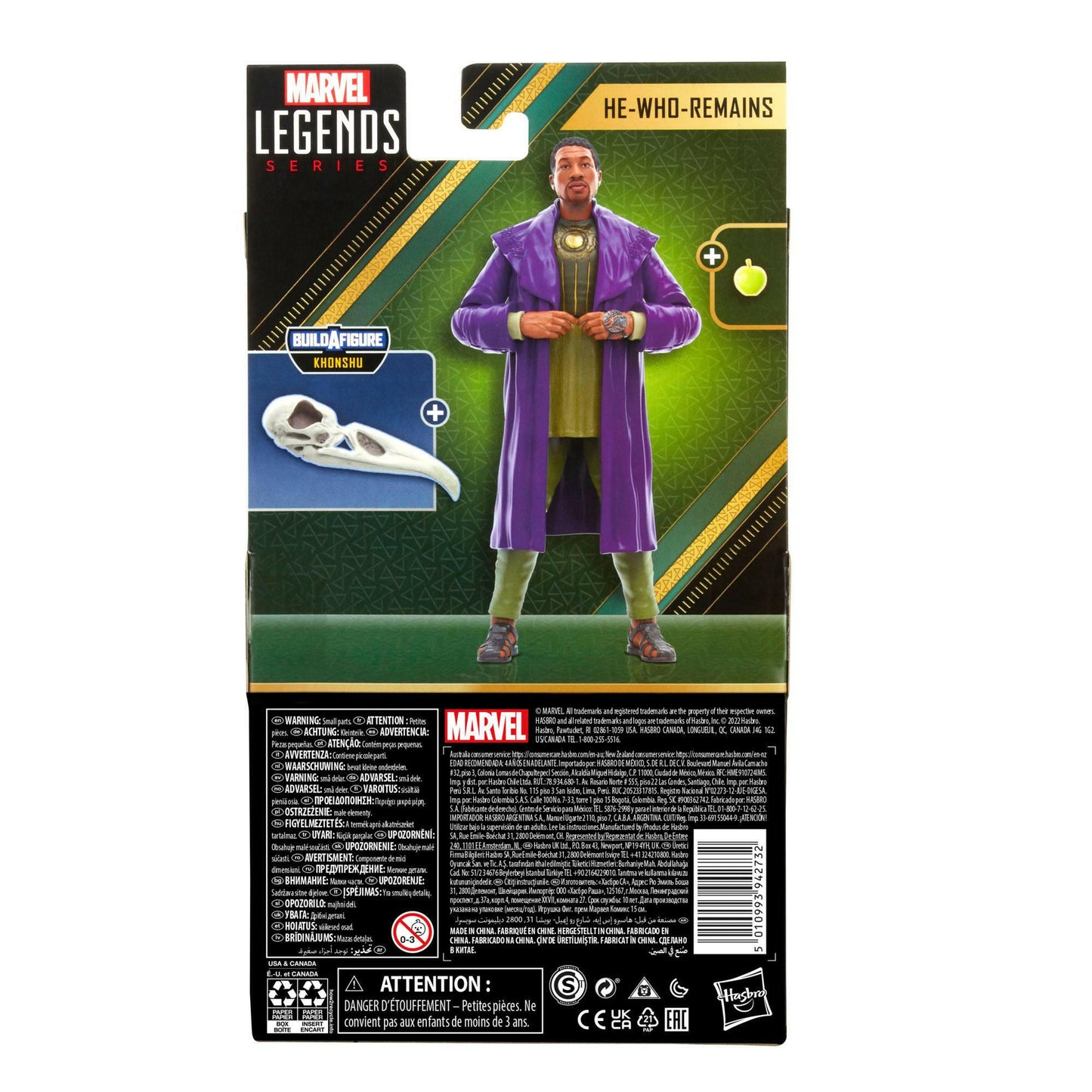 Marvel Legends Disney+ BAF: Khonshu Loki: He-Who-Remains 15cm Hasbro